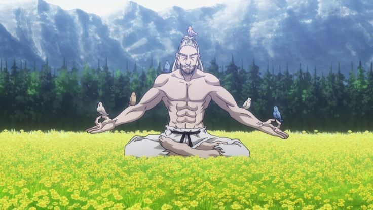 Foidless. Sitting quietly, doing nothing, Spring comes, and the grass grows by itself.