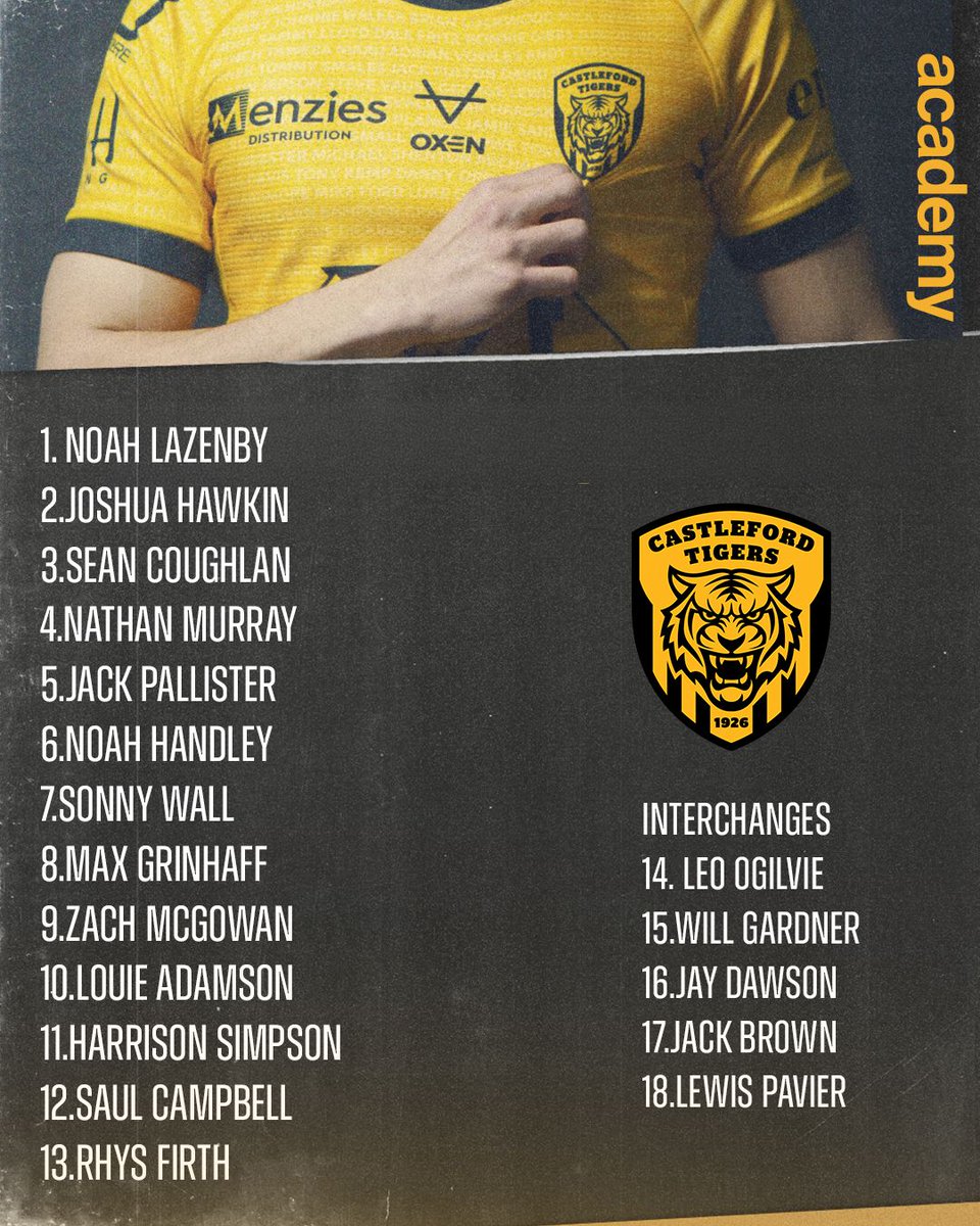 Castleford Tigers tweet media