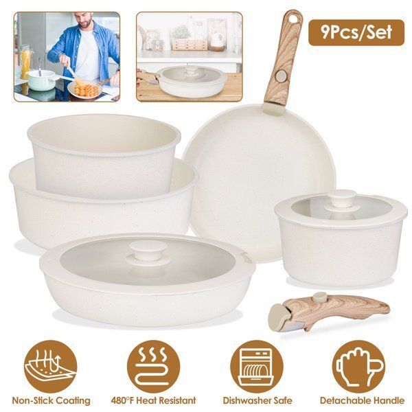 kitchenbigdeals's tweet image. Cook smarter with this 9PC Nonstick Cookware Set 🍳

✔️ Non-stick granite coating
✔️ Detachable handles
✔️ Stackable, space-saving design
✔️ Works on all stovetops + oven safe

👉 kitchenbigdeals.com/products/view/…

#Cookware #KitchenEssentials #Nonstick #HomeCooking