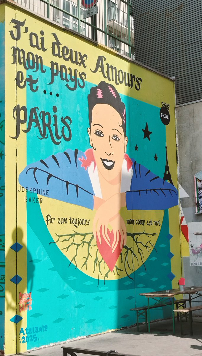 oungawa's tweet photo. #FKDL #Atalante #JosephineBaker #ourcqlivingcolors #canal #Paris #streetart #artderue #artederua #arturbain #arteurbana #arteurbano #urbanart #wallart #wallpainting #muralart #muralpainting #spraypaint #graff #graffiti #portrait #face #cara #star #weekend https://t.co/DTfMPd4nNC