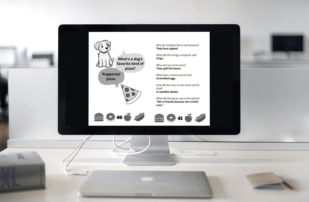 MrTimZak's tweet image. FREE E-BOOK!!! These #jokes are all about #food this Food Joke Book for Kids that improve literacy knowledge and are very easy to read #cooking #jokebook #candy #fruit #snacks #kidsjokes #foodie #breakfast #dinner #BookGiveaway amazon.com/dp/B0FCCTHJJK