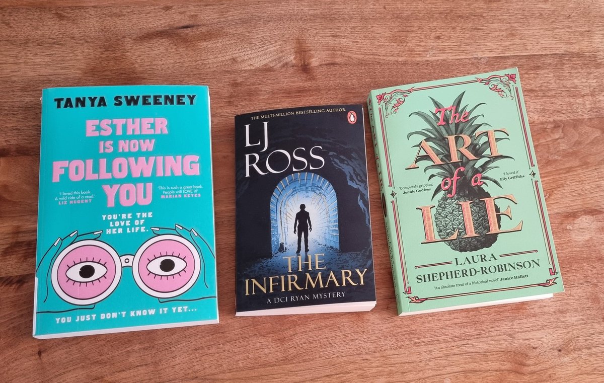 emmaferry's tweet image. These are my tbr books for this week. #books