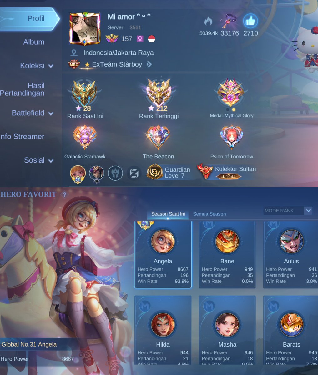 Mobile Legends Menfess tweet media