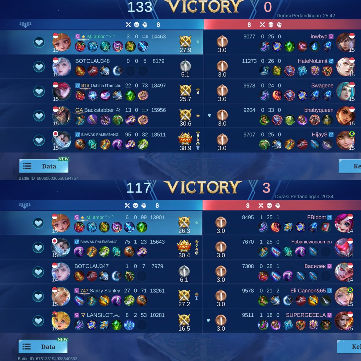 Mobile Legends Menfess tweet media