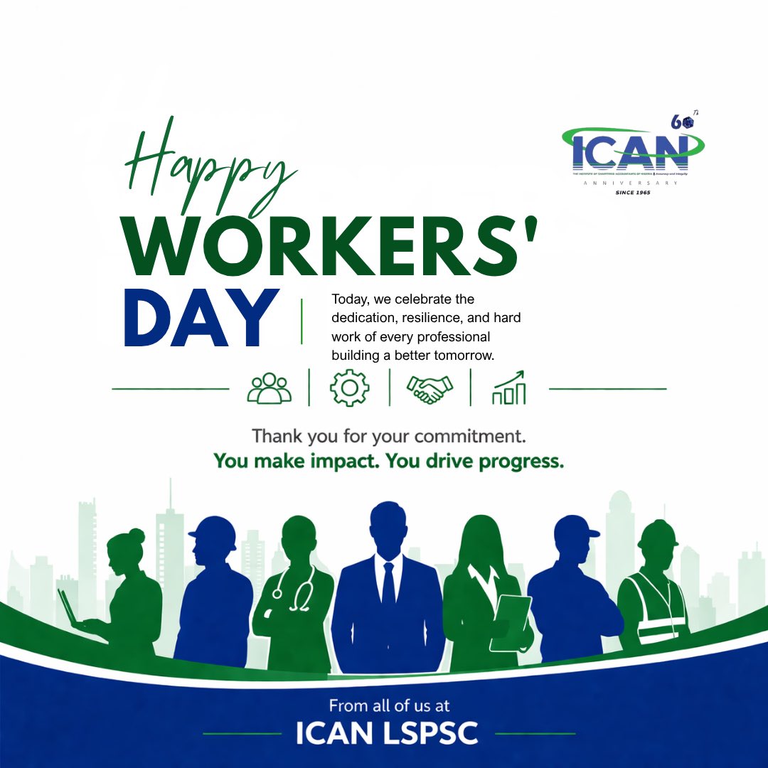 ICAN_LSPSC's tweet photo. Today, we celebrate the people behind the process, the dedication, the discipline, and the quiet commitment that keeps systems running.

Happy Workers' Day.

#icanlspsc #workersday https://t.co/b6KsQWRl1j