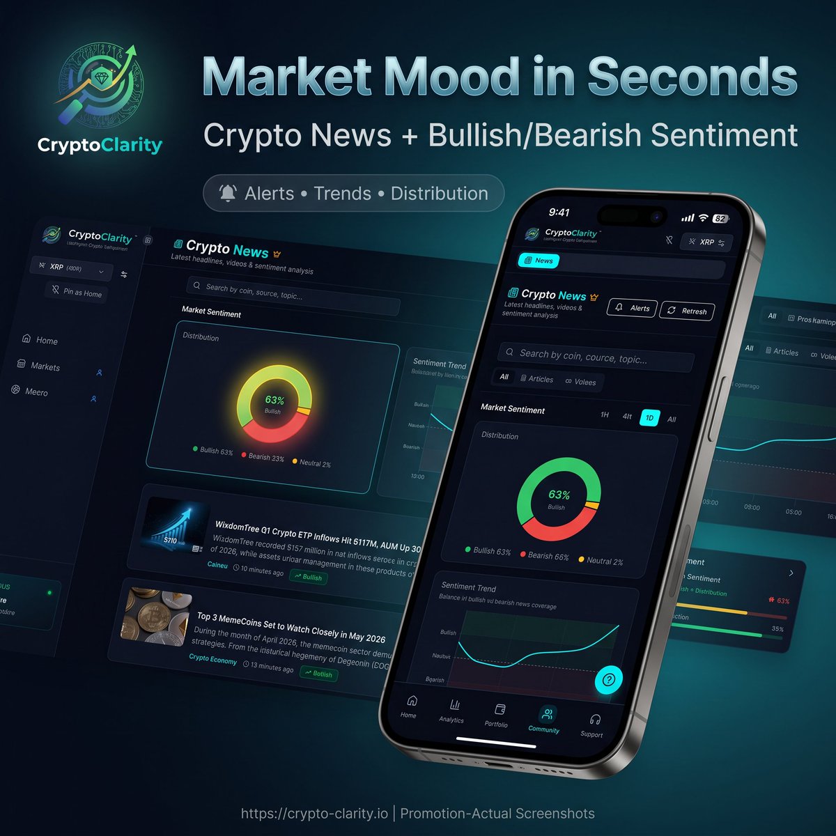 CryptoClarityap's tweet photo. Macro Market Pulse: Bullish Signals Amidst Shifting Global Interests

Our latest analysis of macro news reveals an encouraging overall bullish sentiment, with 24 positive articles out of 50. This positivity is largely fueled by strong performances and investor interest in ETFs, such as the iShares Silver ETF showing resilience after correction and the iShares MSCI Japan ETF surging. Blackrock's optimistic capital market assumptions further bolster this sentiment.

However, the macro landscape isn't without its nuances. Headlines surrounding the US debt surge and "US Debt Binge" highlight ongoing fiscal vigilance, even as foreign investors continue to acquire Treasuries. We're also observing a significant global diversification trend, with keen attention on Japanese markets and shifts in US municipal bond yields.

This blend of bullish outlooks and careful consideration of fiscal factors presents an interesting dynamic for investors. What are your key takeaways from these macro trends, and how are you adjusting your portfolio strategy in response?