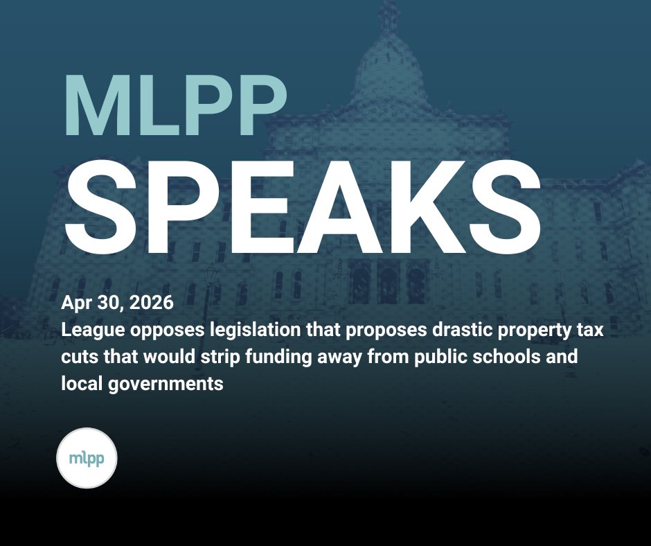 MichLeague's tweet image. League opposes House Bills 5872-5878 and HJR T that proposes drastic property tax cuts that would strip funding away from public schools and local governments. #mileg #mlpp #michigan #k12education