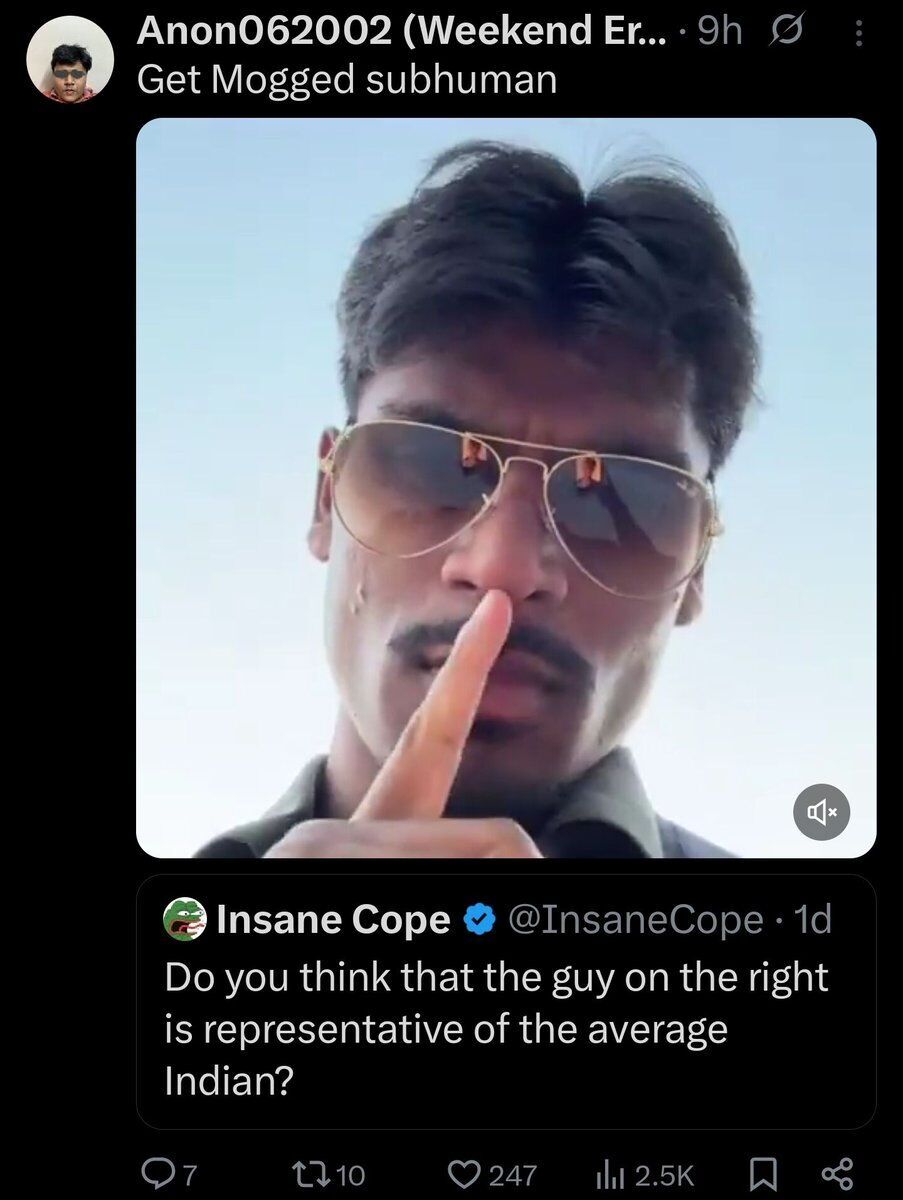 Insane Cope tweet media