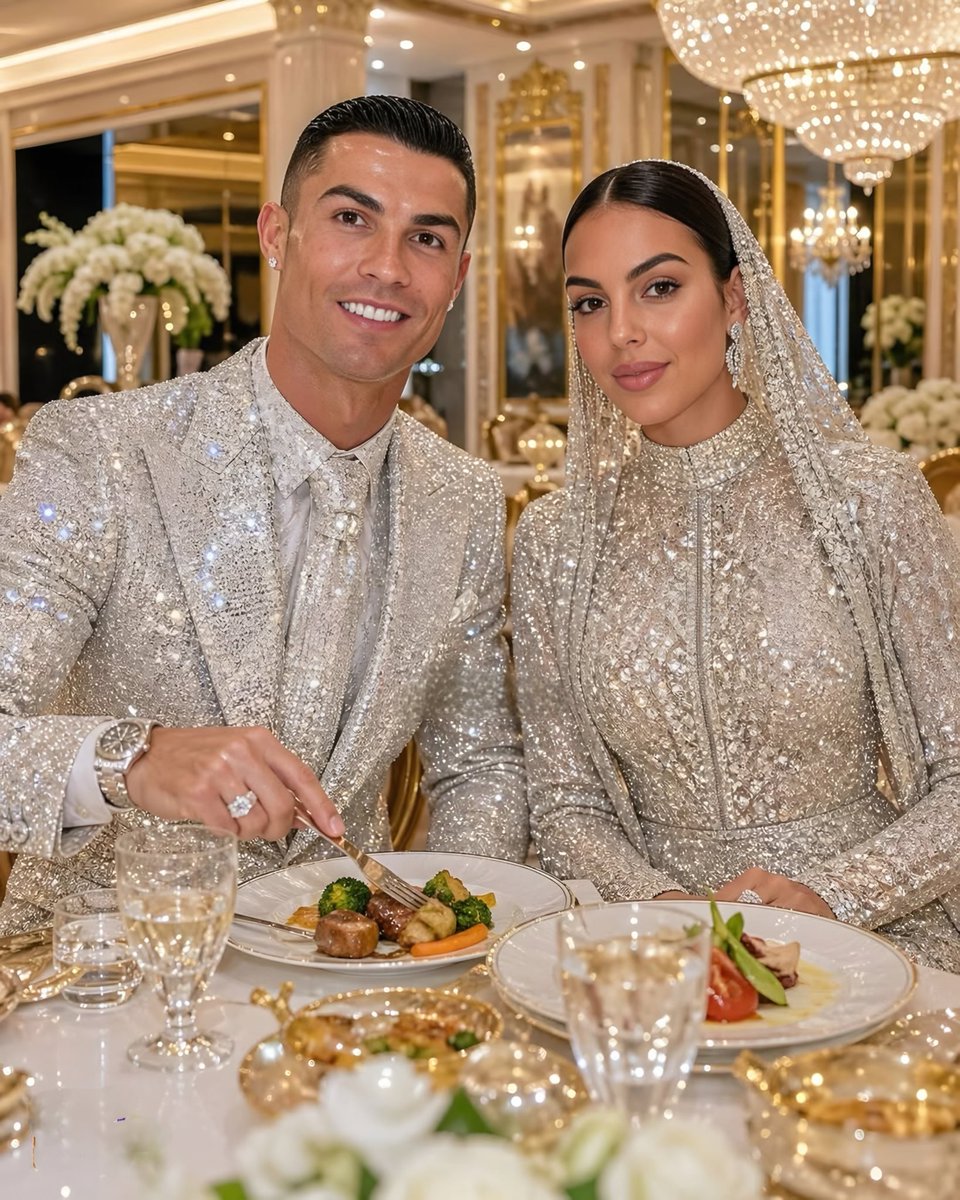 Gionald0's tweet photo. King &amp; Queen looking unreal together 💍❤️ https://t.co/LOvf1Fzde2