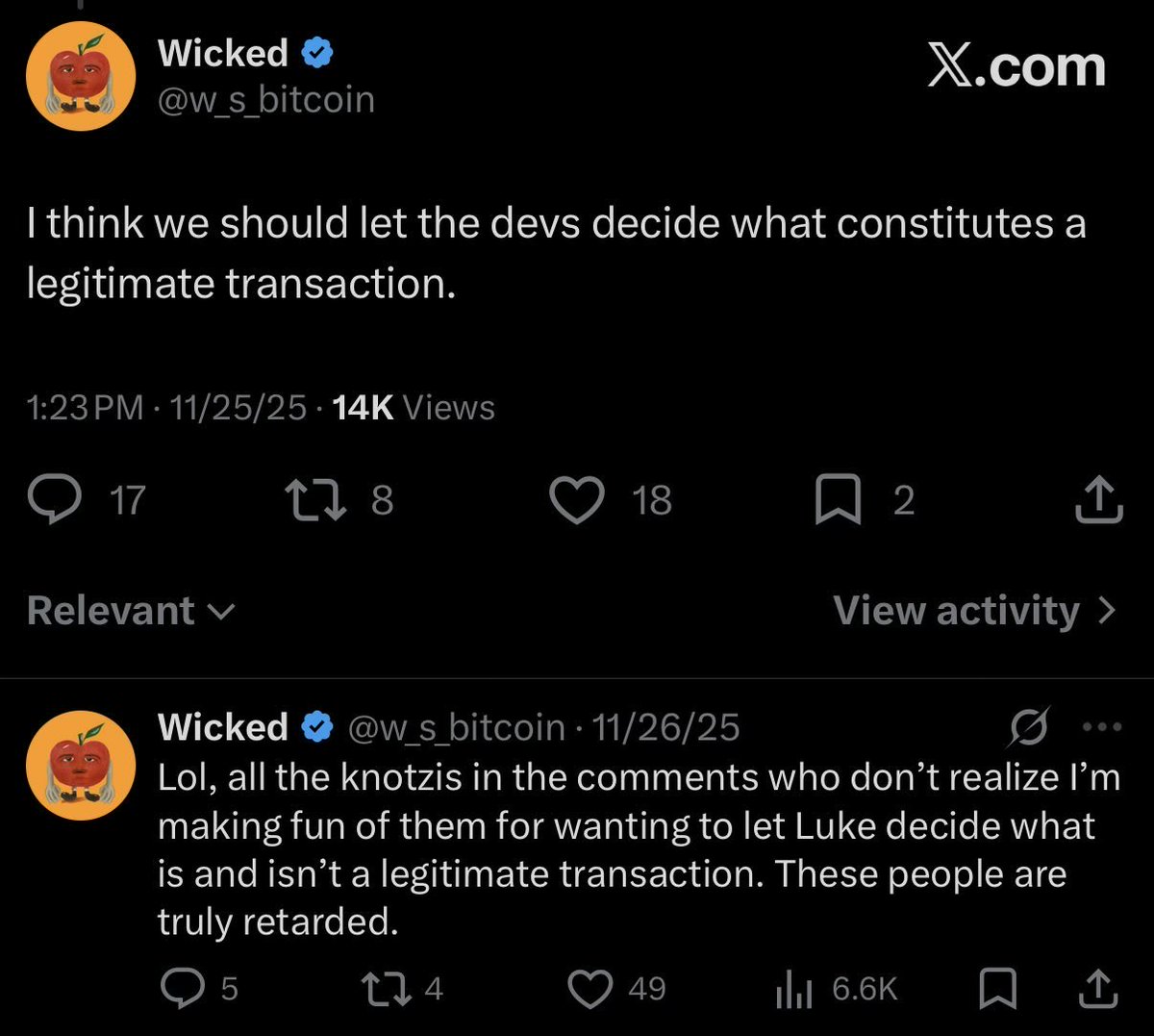 Wicked tweet media