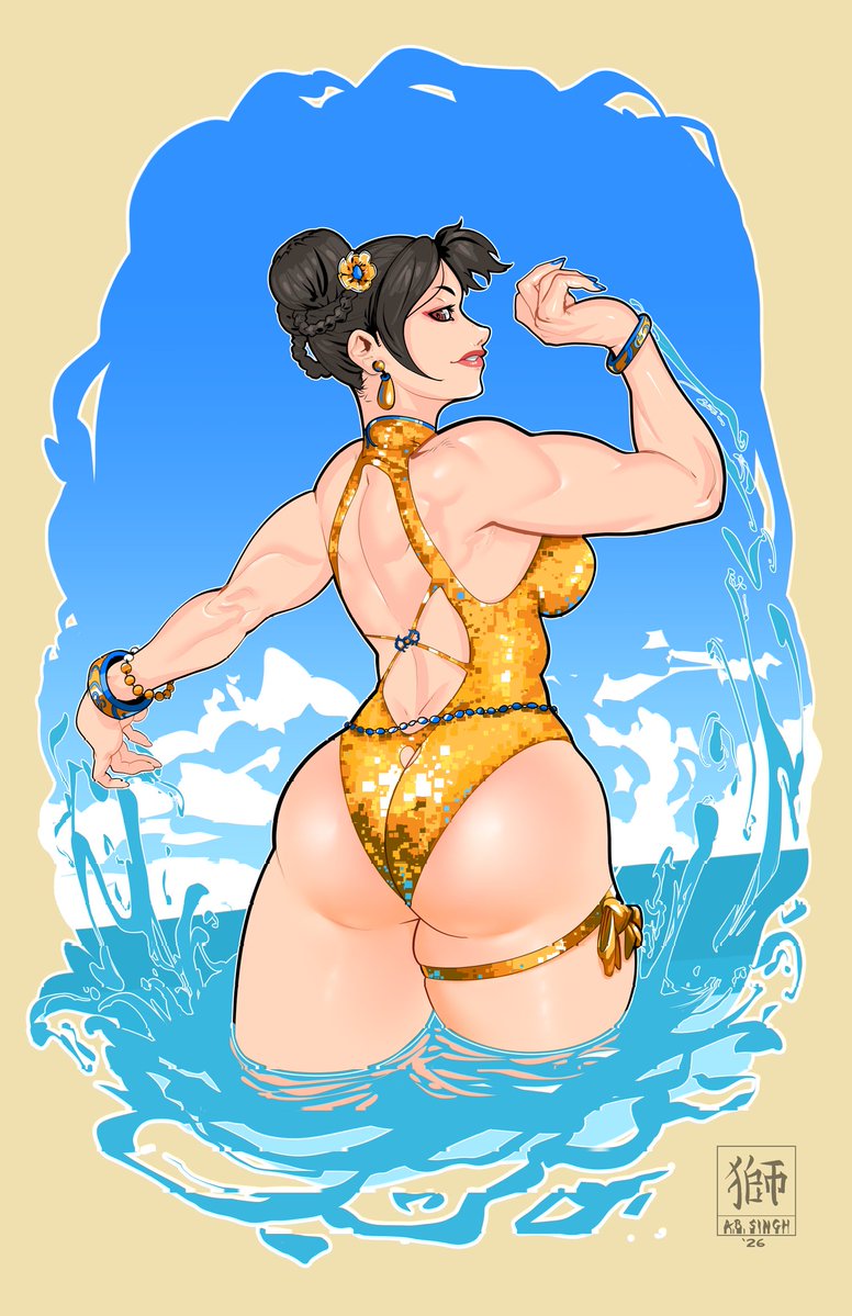 Another year, another Goldkini Chun-Li for Golden Week 2026! 
#Streetfighter６