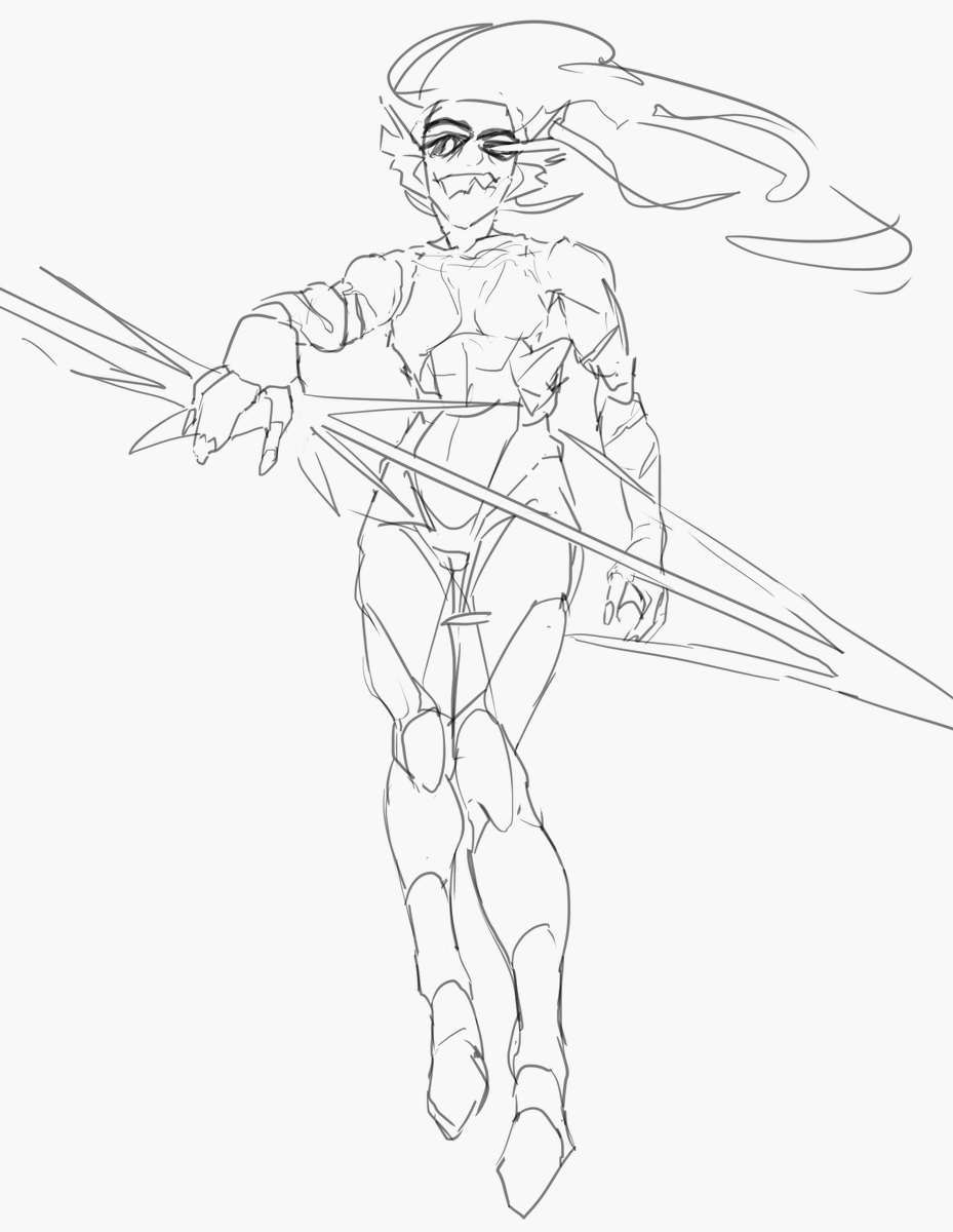 i indulged i lil bit , since i will add armor later anyways

#utdr #undertale #undyne