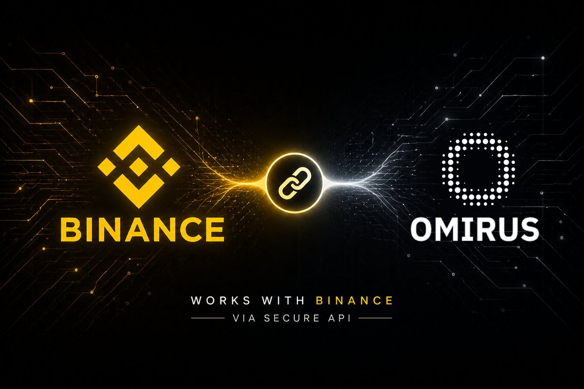OMIRUSAPP's tweet photo. Works with @binance 🔗 @OMIRUSAPP via secure API.

Full control. Maximum security.

OMIRUS automatically manages your portfolio with a long-term strategy and advanced risk management.

• Manages your account with consistency and discipline
• Focuses on reducing risk and minimizing losses
• Creates conditions for stable and sustainable returns

OMIRUS is not just a bot — it’s a smart portfolio assistant that manages your funds safely, consistently, and intelligently.

#binanace #omirus