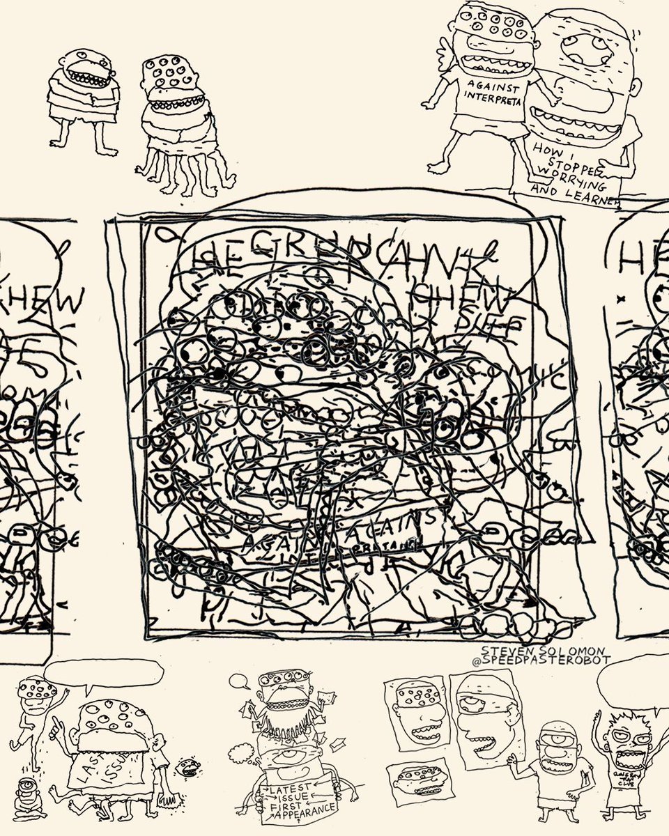 speedpasterobot's tweet image. MUSTN’T GRUMBLE
this week’s comic strip

mailchi.mp/f86dd9ead40f/g…

#cartoons #grumble
