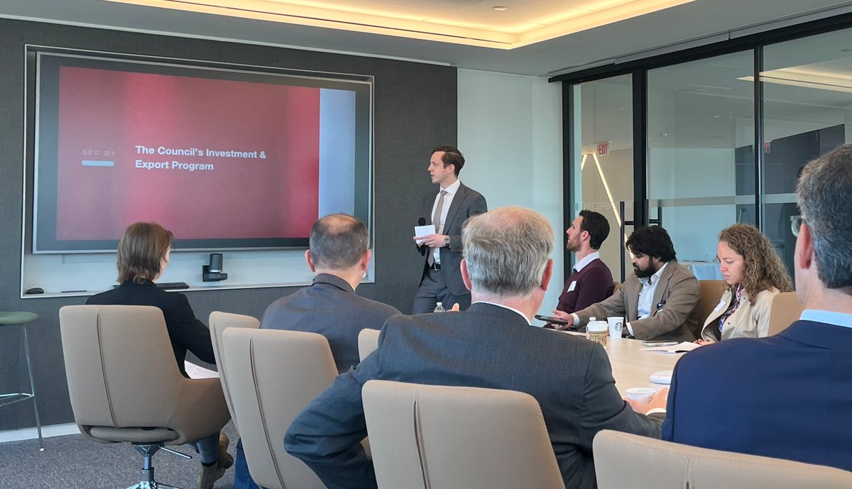 TheCLCouncil's tweet photo. Yesterday, we hosted congressional staff for an event to discuss EXIM reauthorization, key priorities driving the process, and how Congress is thinking about the future of U.S. export finance. https://t.co/rBMYHcZOdd