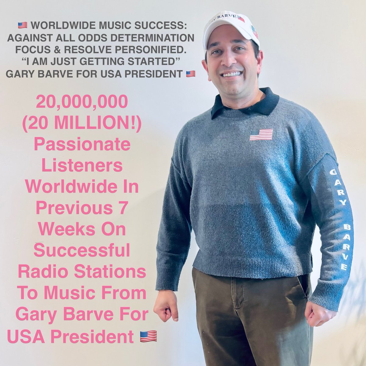 Gary Barve For USA President tweet media