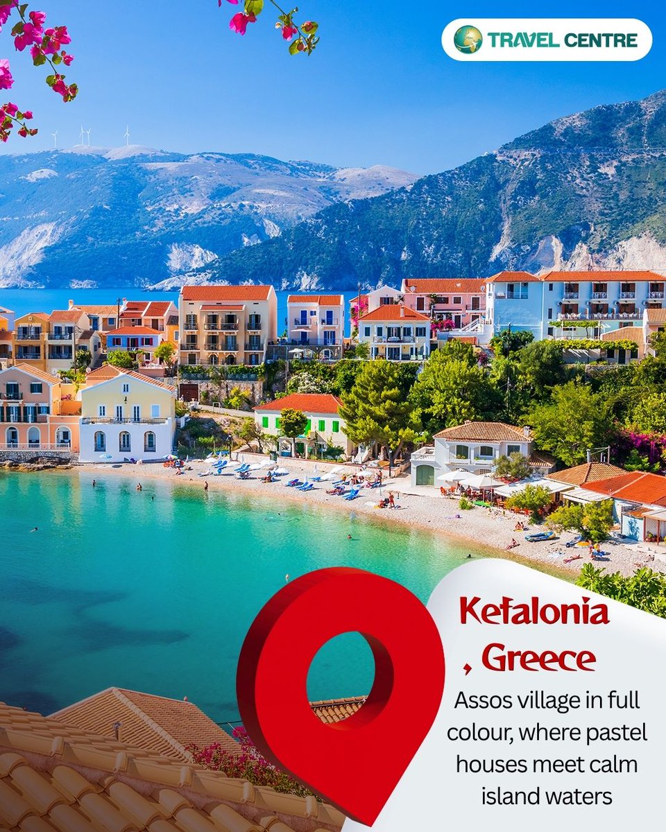 TravelCentreUS's tweet image. Assos village looking like a real-life postcard 😍

#Greece #Kefalonia #IslandVibes #TravelGram #Wanderlust