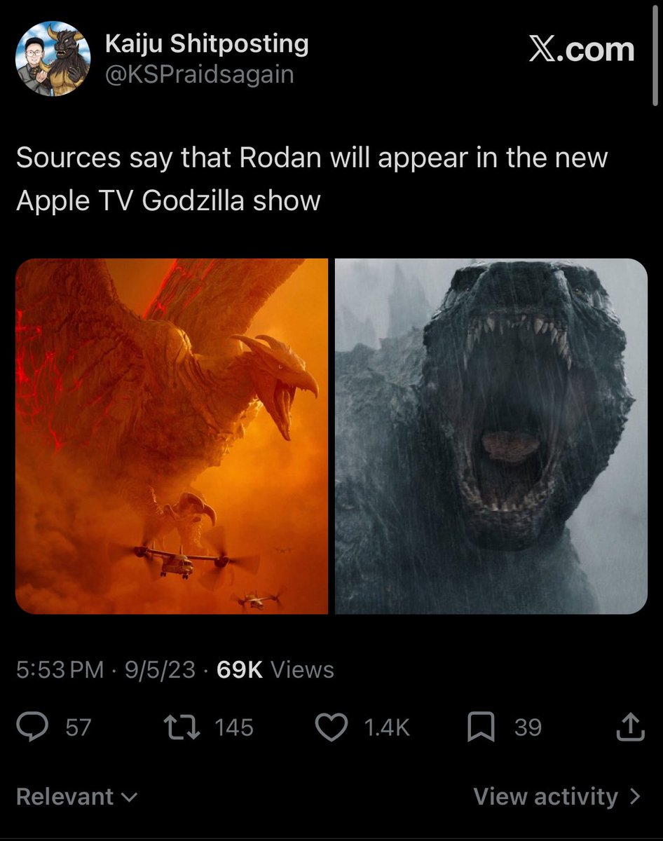 Kaiju Shitposting tweet media