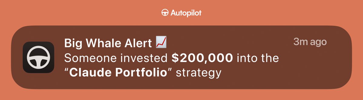 Autopilot tweet media