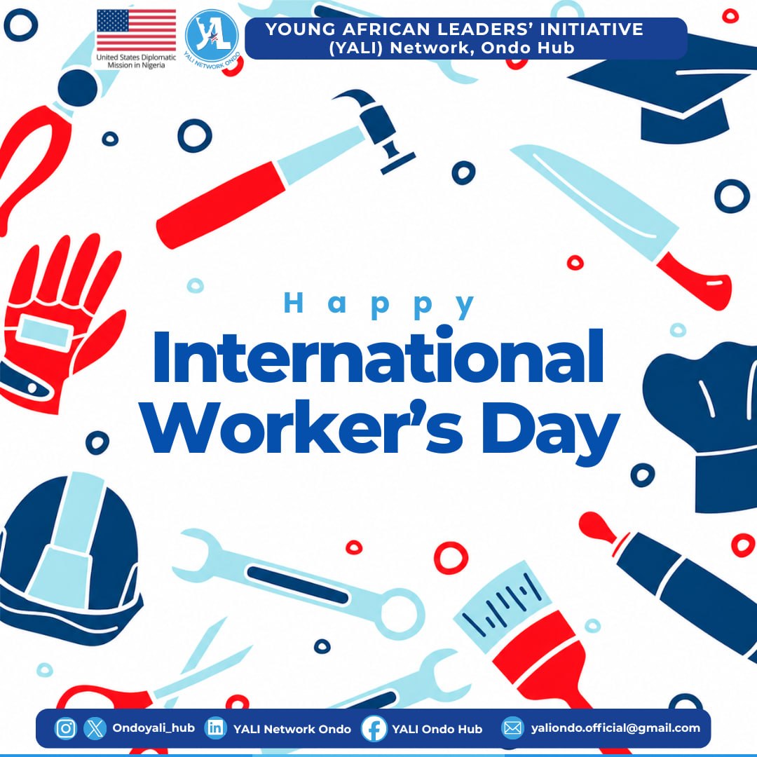 ondoyali_hub's tweet image. HAPPY INTERNATIONAL WORKER'S DAY...

#yali #yaliondo #professional #workers #ondostate
