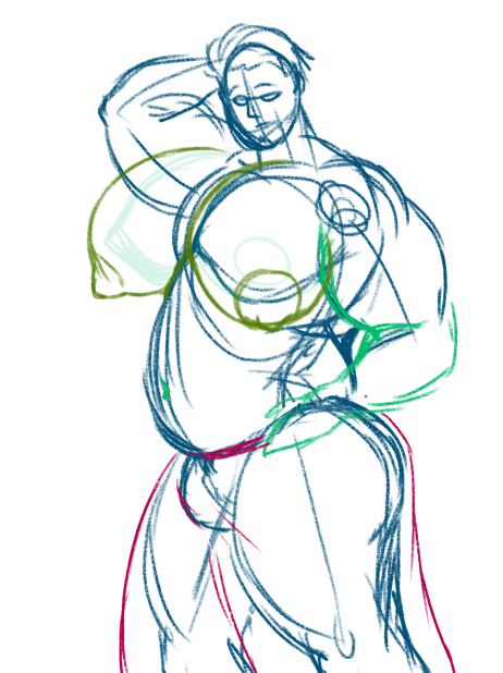 GreyPhantom07's tweet photo. Biggus Boobus. OC WIP. Been a while since I posted here. Stay tuned for this guy's progress. https://t.co/rSs96vNvsb