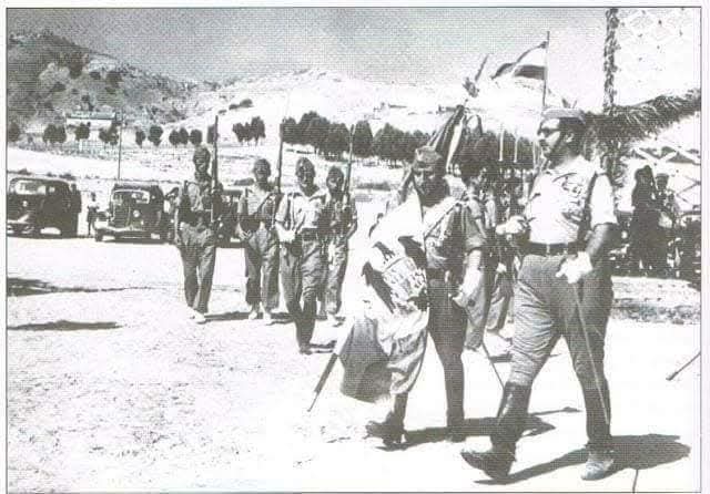 PlataformaMill1's tweet photo. #TalDíaComoHoy, el 1 de mayo de 1952, fallece el coronel D. Miguel Franco García, quien estaba al mando del #Tercio #AlejandroFarnesio VI de #LaLegion, haciéndose cargo de forma accidental el TCol. Moreno Sánchez hasta el nombramiento del coronel Lucas Matas, en junio de 1952. https://t.co/BGWSlTXHGP