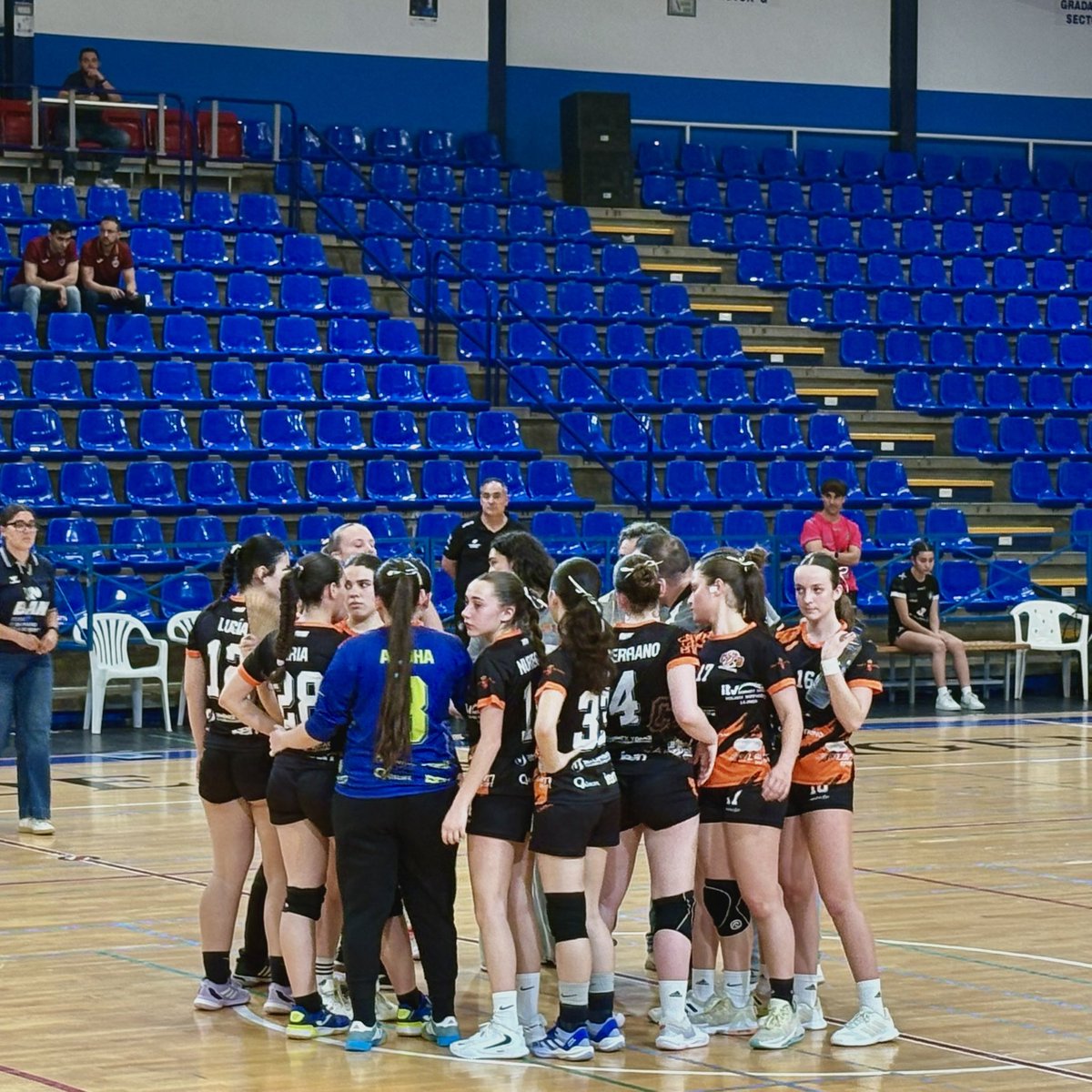 ❌ FINAL DEL PARTIDO
🏆CAMPEONATO DE ESPAÑA JUVENIL FEMENINO SECTOR H
📊 CAB CARTAGENA 25-33 SANT JOAN DESPÍ 

¡Mañana más!💪🏽
