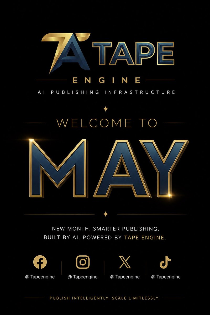 Tape Engine | Voice → Book AI tweet media