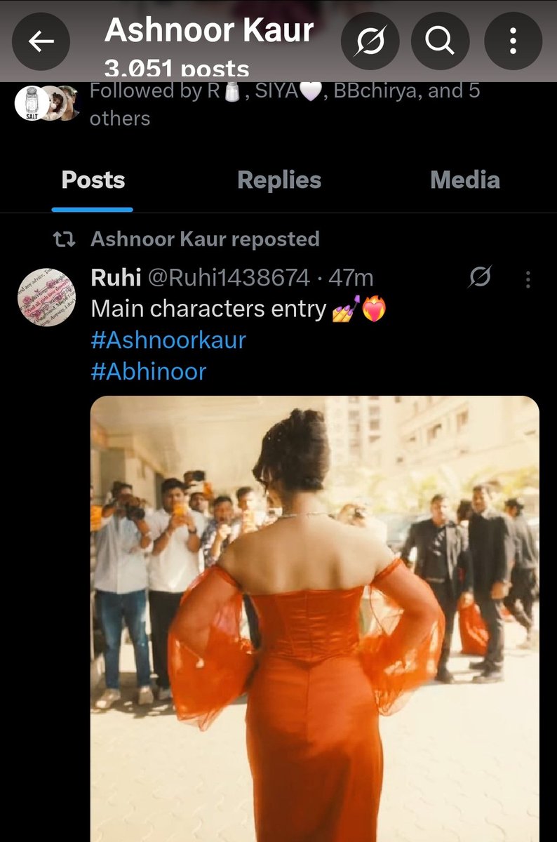 First repost 🥹 mera to din ban gaya 💃😘 love you cutie pie 🐣💕✨ 
#Ashnoorkaur 
#abhinoor