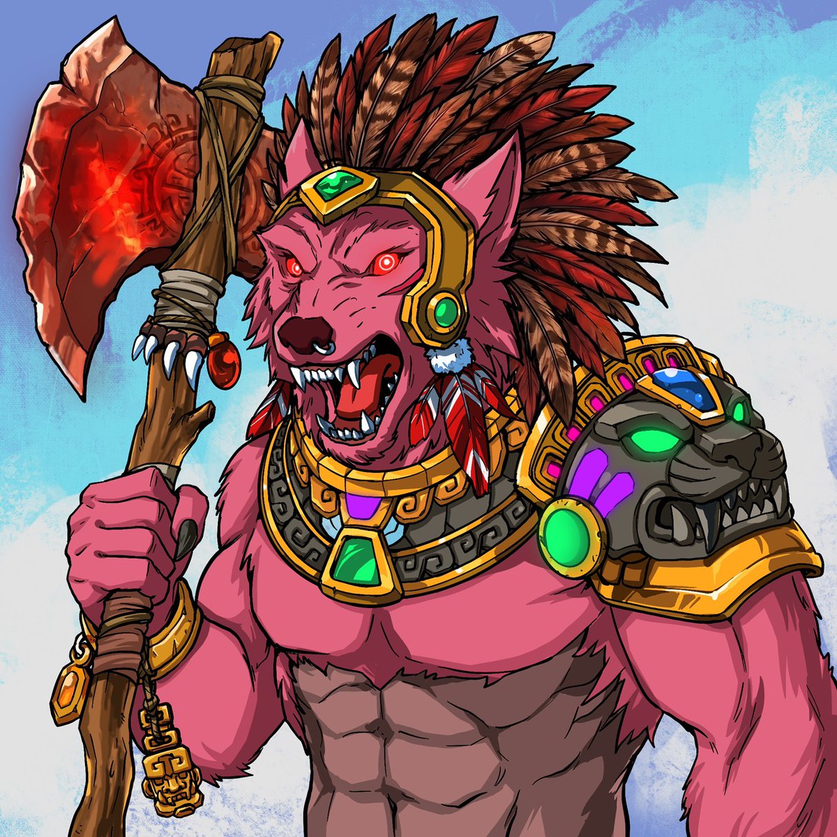 Protonwolfclan's tweet photo. New hero wolf Drop on @soon_market
https://t.co/JKf1iIsEH2
It's been a while since we posted anything new. Hope someone likes it!
ethereum:0xd7efb00d12c2c13131fd319336fdf952525da2af  ethereum:0x294559fa758c88d639fd085751e463fee7806eab https://t.co/7H6f6Z3rbr