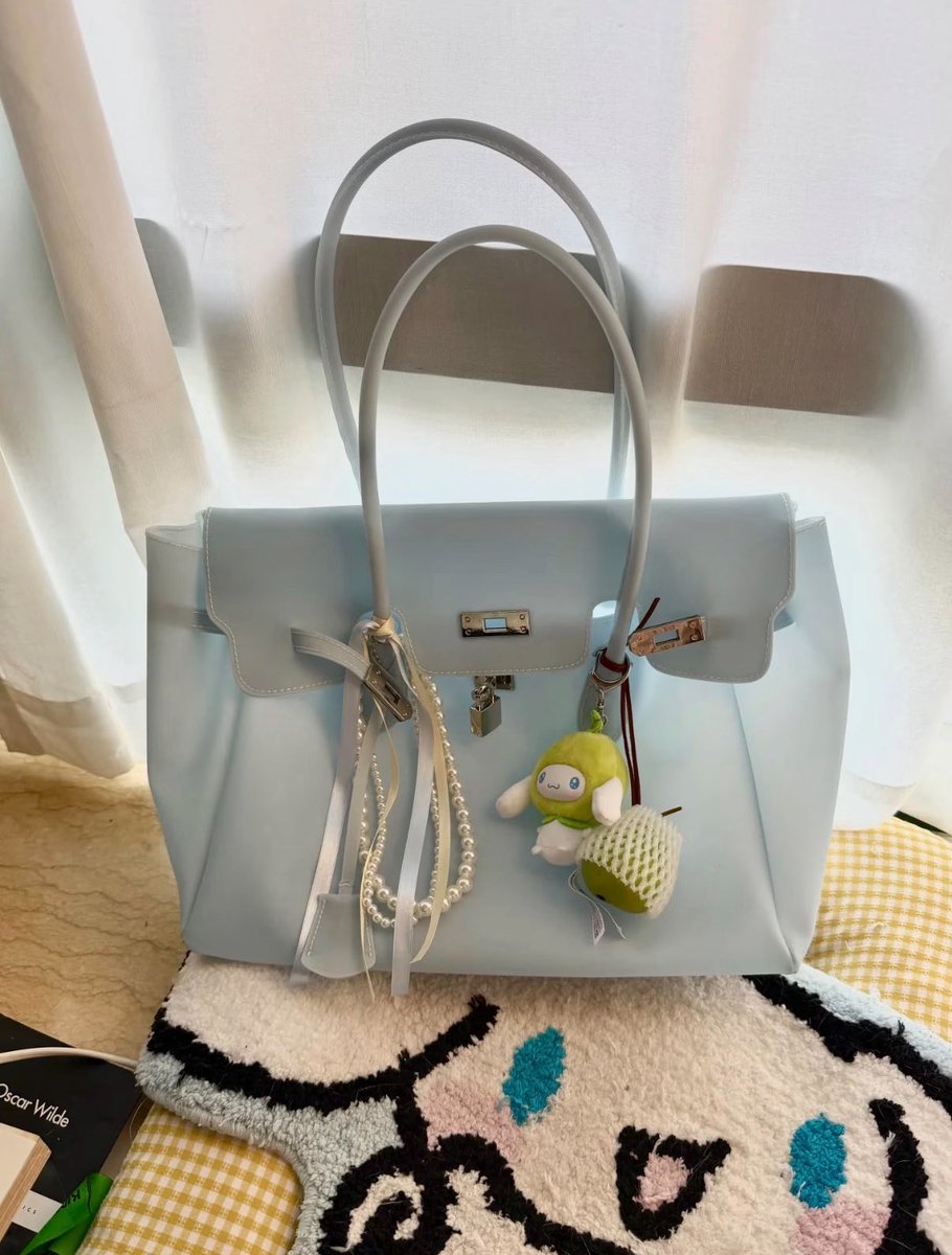 Jelly Firkin Bags🍋‍🟩🍎🫐 (750฿) basic medium 35? or Big 38cm?
