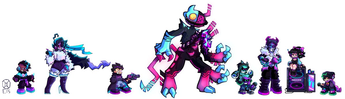 Ema15TheArtist's tweet photo. All the main designs made by the Neo Team with their respective creators: @PhantomFearOP @PincerProd @Its__JellyFish @TheWoom4 @a_dreamiing @StupendousSnart https://t.co/Q2QpearOQS