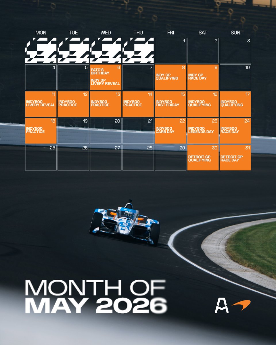 Arrow McLaren IndyCar Team tweet media