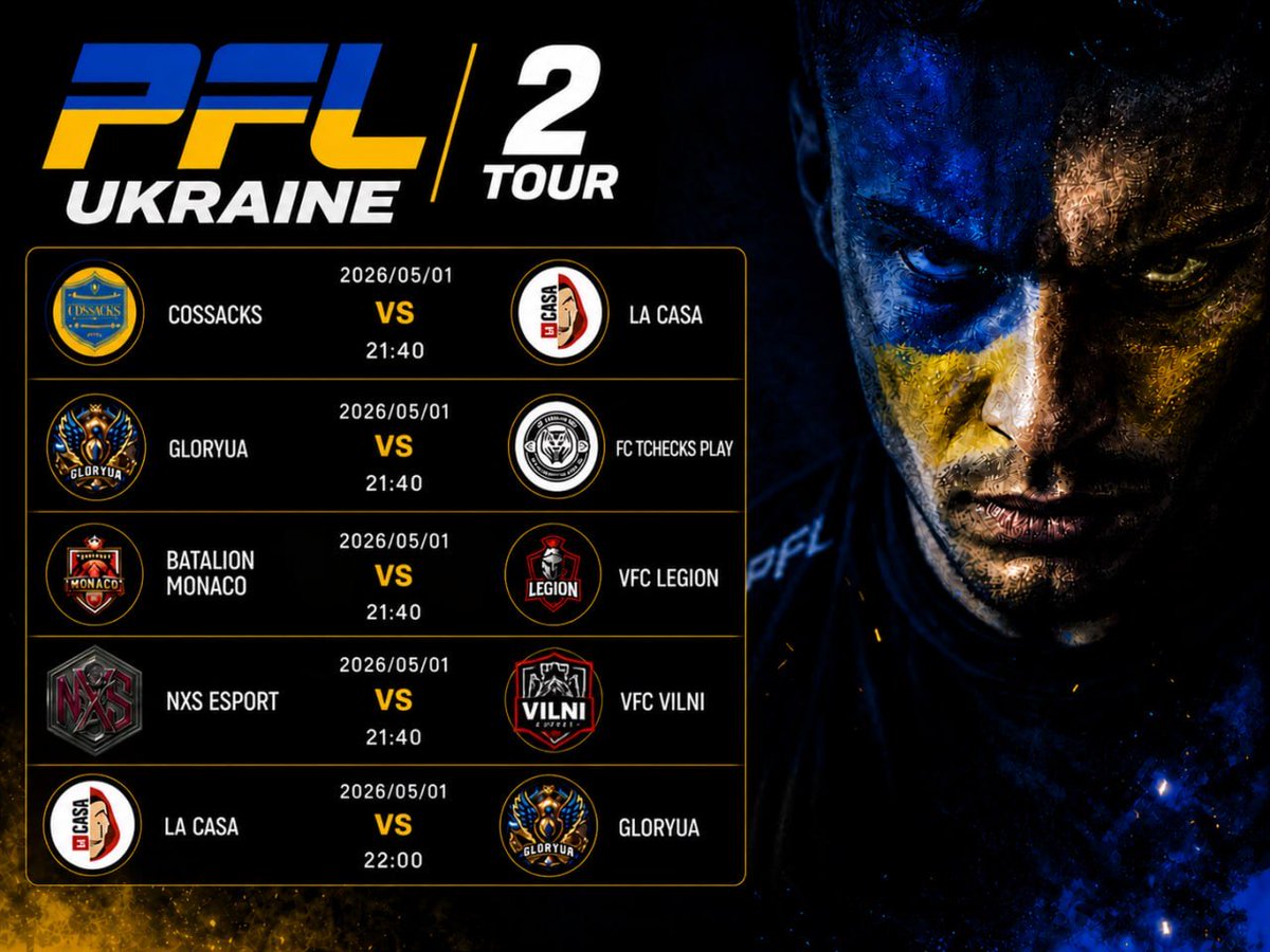 PFL Ukraine tweet media