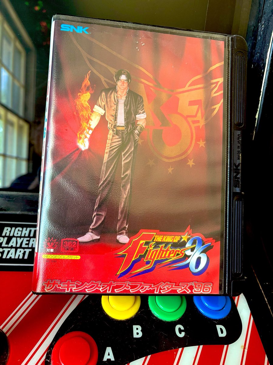 FrankAtHPP's tweet image. Decided I just don't have it in me to make it to Philly tonight for Dance With the Dead (hard to believe, I know).

I think I'll sink some time into King of Fighters '96 on the Neo Geo instead.

Any other fans of this classic brawler?

#neogeo #retrogames #retrogaming