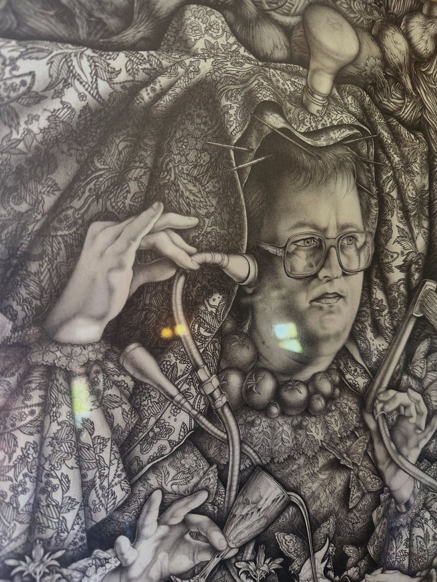 LarkStudios's tweet image. #picoftheday Proud to have been invited to celebrate the life of ‘Artist of the Absurd’ Edwin Cripps today. Nice to meet up with artists and friends we have been pleased to know for over 40 years. What an inspiration Edwin … still is!