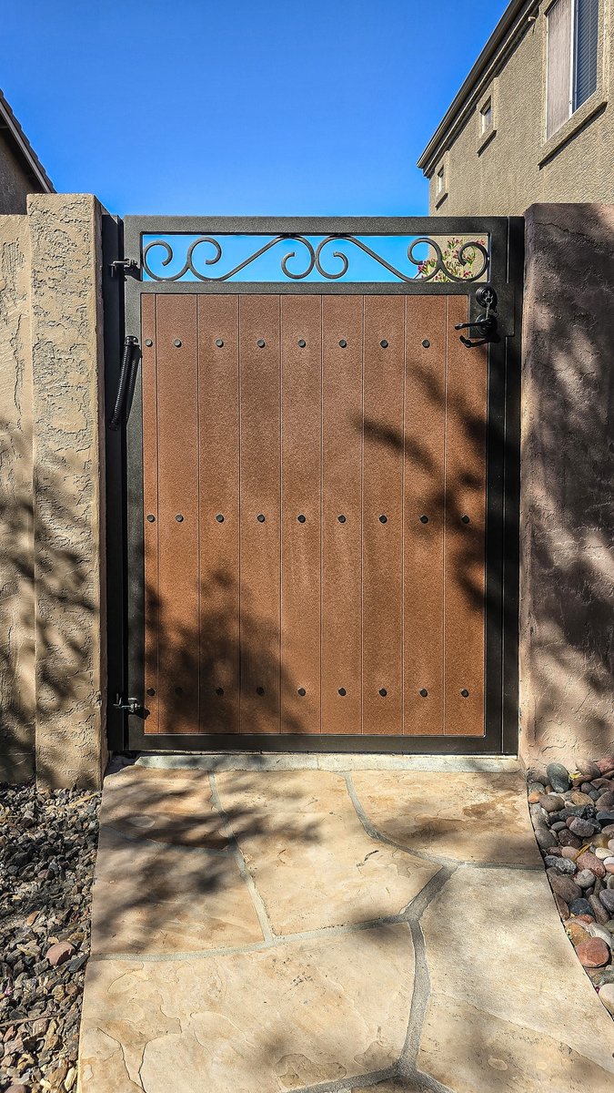 AlliedIron1's tweet image. Custom iron privacy gates provide essential security while serving as high-end architectural focal points for discerning owners. wix.to/V149RJt #Ironwork #Architecture