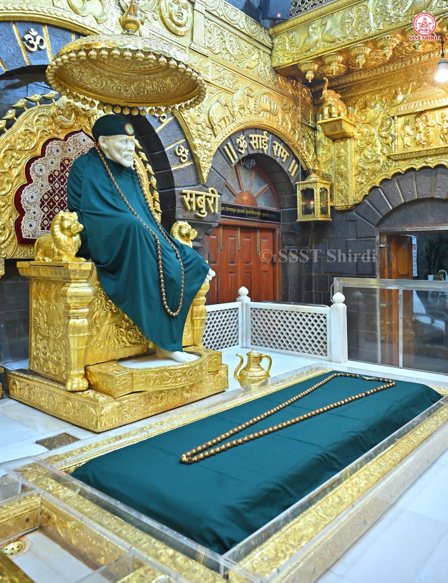 SaiWorldDevotee's tweet image. Shej Aarti Darshan 01 Mar'26 
: Please Follow us for Daily Darshan..
Jai Jai Sai Nath ji 
#shirdisaibaba  #xvideo #viralreels #nonfollwers #VIRALPOSTS