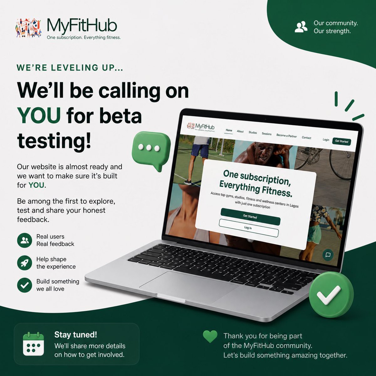 MyFitHub tweet media