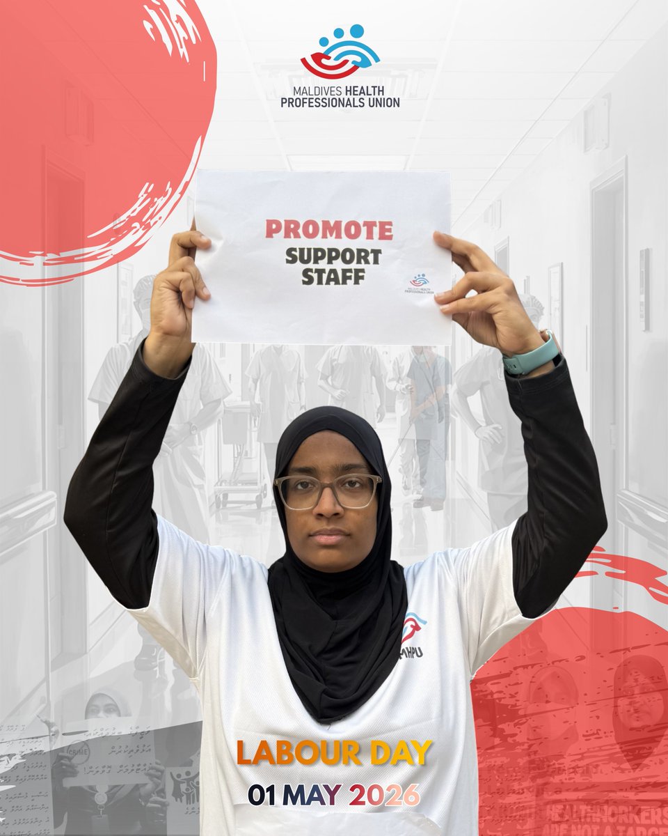 Maldives Health Professionals Union (MHPU) tweet media