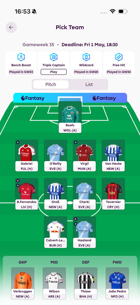 FPL_Han's tweet photo. @FPLMattW Still stuck with who to bench 🤔 https://t.co/y1GbECnki4