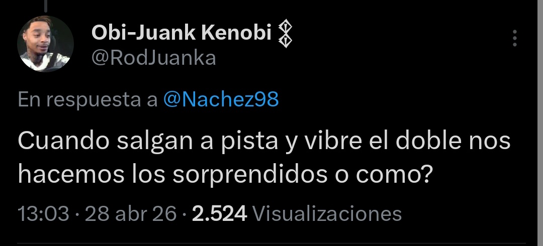 Obi-Juank Kenobi 𒉭 tweet media
