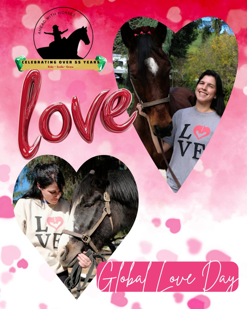 AWHLA's tweet image. #GlobalLoveDay celebrates connection &amp;amp; love—and we see it every day in our horses, riders, volunteers &amp;amp; supporters.
Experience it yourself at Fun Day tomorrow! 👉 awhla.org

#RideSmileGrow #FunDay #Community