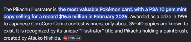 SwappaSol's tweet photo. The pokemon card with the highest ROI is the 1st Edition Holo Charizard owned by logan Paul https://t.co/AoXoBYxMpD