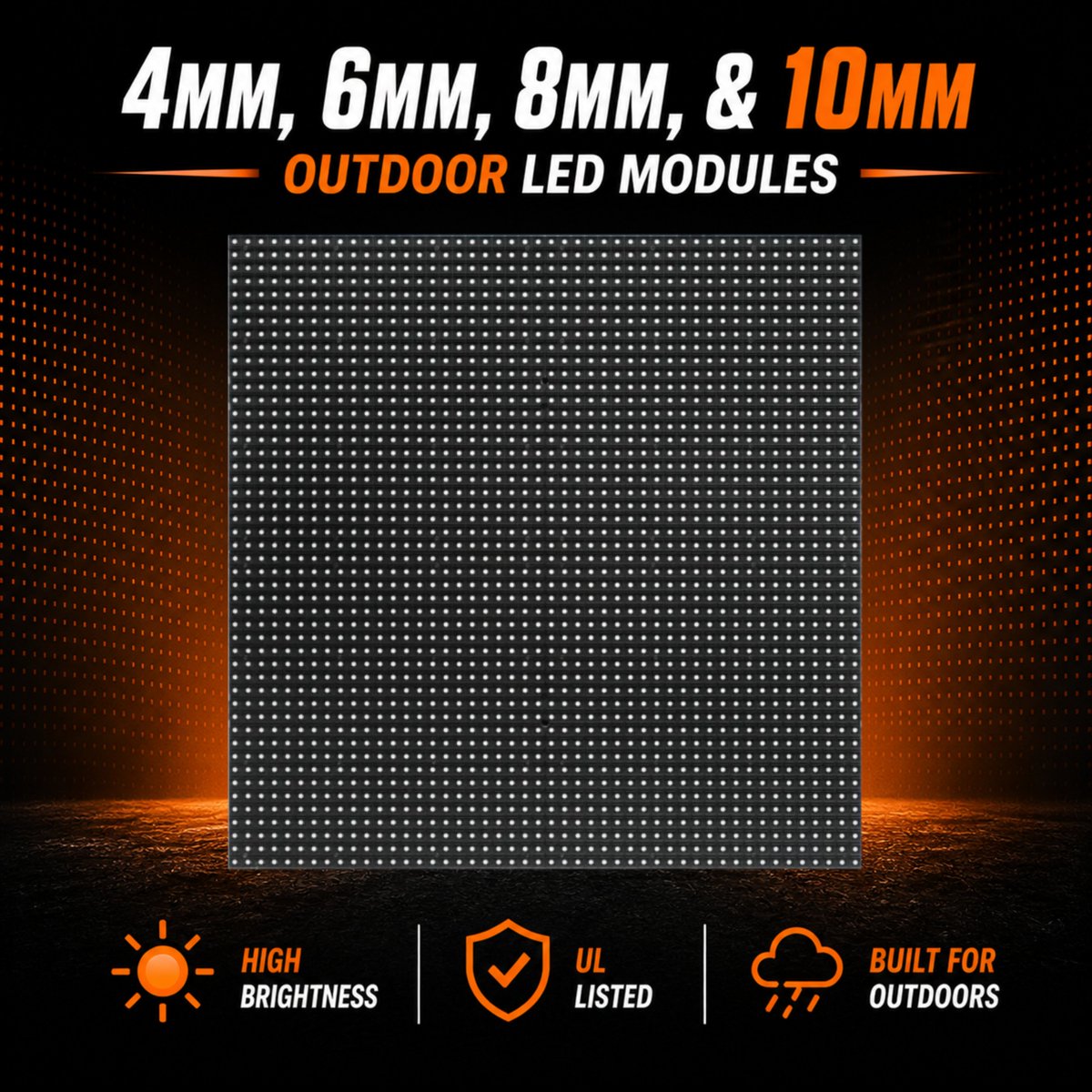 SureFireSignInc's tweet image. 🔥The right pitch for every outdoor project.

4mm, 6mm, 8mm, and 10mm modules built for high-brightness, durability, and performance in the field.

→ Reach out to explore options.

#DigitalSignage #SignIndustry #SignProfessionals #SignInstallers #ElectronicMessageCenter