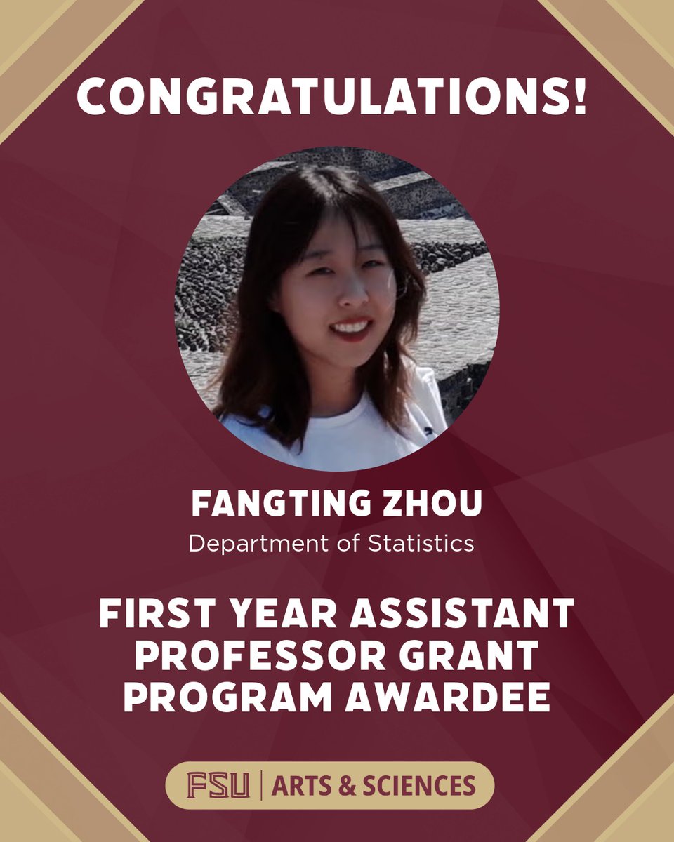 FSU Department of Statistics tweet media