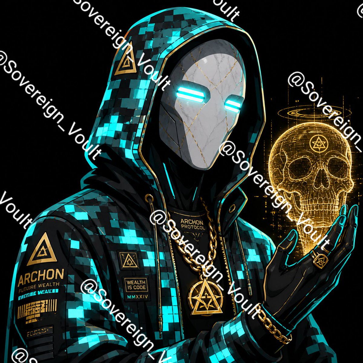 Sovereign_Vault's tweet image. Predicting the market with ancient algorithms.⚡👁️
"Specimen 029: The Digital Shaman"
Why follow the trend when you can control the source?
💠List Price: 4.80ETH
Repost if you’re holding for the long game.🔥
#NFTCommunity #TheSovereignVoid #Ethereum #FutureArt #CryptoArt #Web3‌‌