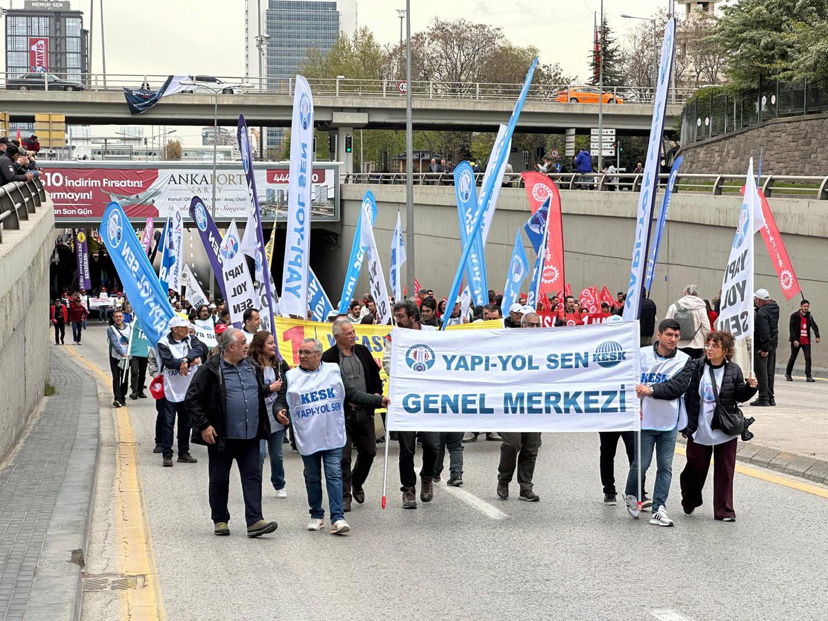 Yapı-Yol Sen Genel Merkezi tweet media
