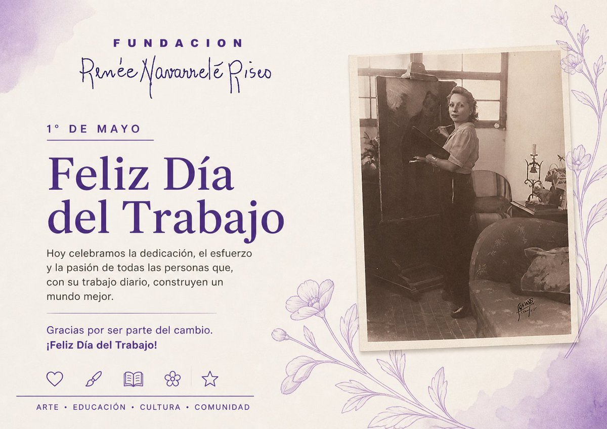 NavarreteRisco's tweet photo. Agradecemos a cada uno de ustedes por el apoyo y compromiso que nos brindan día a día para seguir cumpliendo nuestros objetivos. Su esfuerzo es la fuerza que nos impulsa a seguir creciendo.

¡Feliz Día del Trabajo!

#peru #lima #arte https://t.co/9Vgi6v9O1a