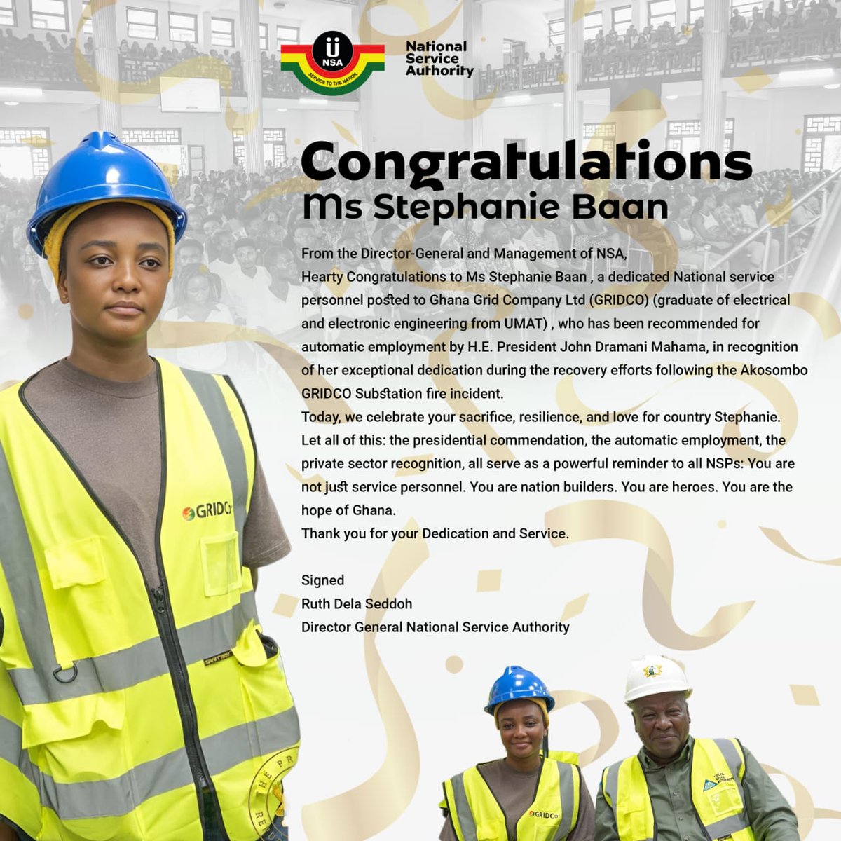 NSA GHANA tweet media